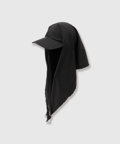 THINGS THAT MATTER(シングス ザット マター)の「SCARF DESIGN NYLON CAP / スカーフ デザイン ナイロン キャップ(キャップ・レディース・オフホワイト/ブラック・FREE)」の16枚目の写真