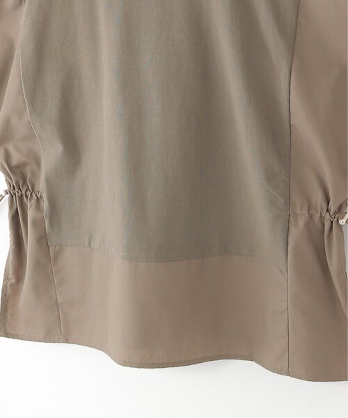 ikka(イッカ)の「【親子コーデ】冷感ドロスト切替プルオーバー(130~160cm)(Tシャツ/カットソー・キッズ・グレイッシュベージュ/ブラウン系その他・160/130/140/150)」の7枚目の写真