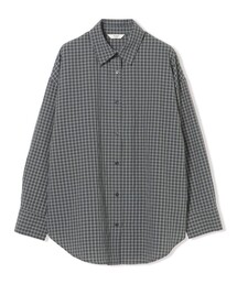 チェック オーバーサイズ シャツ
