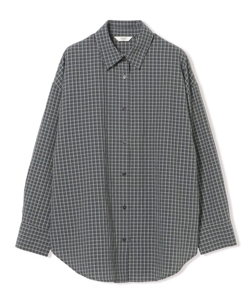 BEAMS HEART(ビームスハート)の「チェック オーバーサイズ シャツ(シャツ/ブラウス・レディース・イエロー/ベージュ/ブラック・FREE)」の21枚目の写真