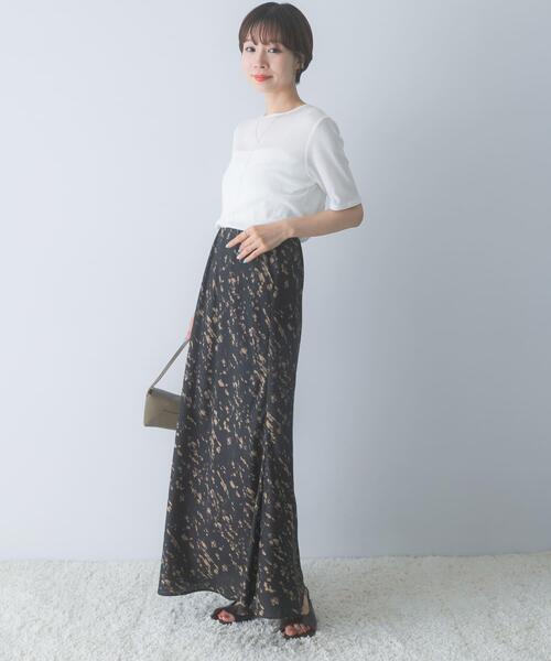 URBAN RESEARCH ROSSO WOMEN(アーバンリサーチ ロッソ)の「バックリボンカットソー(Tシャツ/カットソー・レディース・オフホワイト/ブラウン/ネイビー・FREE)」の14枚目の写真