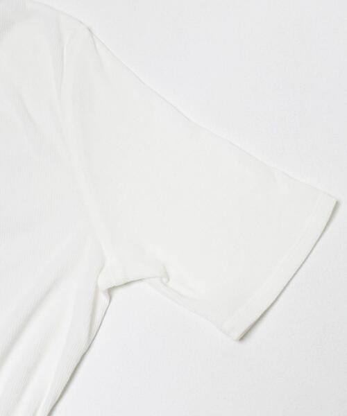 URBAN RESEARCH ROSSO WOMEN(アーバンリサーチ ロッソ)の「バックリボンカットソー(Tシャツ/カットソー・レディース・オフホワイト/ブラウン/ネイビー・FREE)」の17枚目の写真