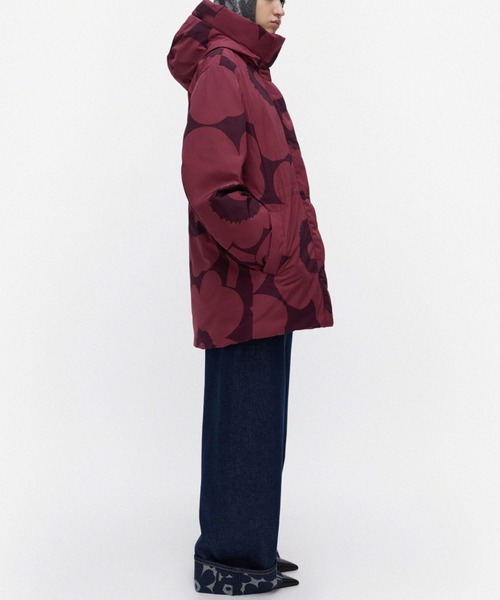 marimekko(マリメッコ)の「【バナー掲載特典付】Kaannos Unikko / down coat(ダウンジャケット/コート・レディース・パープル・LARGE/MEDIUM/SMALL/X-SMALL)」の4枚目の写真