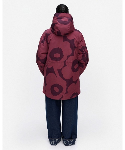 marimekko(マリメッコ)の「【バナー掲載特典付】Kaannos Unikko / down coat(ダウンジャケット/コート・レディース・パープル・LARGE/MEDIUM/SMALL/X-SMALL)」の8枚目の写真