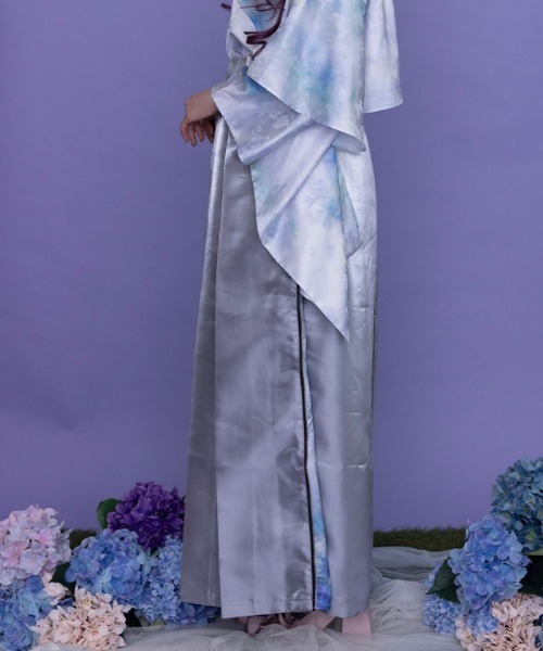 REZEN(リゼン)の「紫陽花×蝶JQ袴パンツ(その他パンツ・メンズ・ブルーパープル/ライトグレー/ピンク・SMALL/MEDIUM/LARGE)」の8枚目の写真
