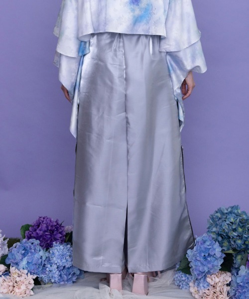 REZEN(リゼン)の「紫陽花×蝶JQ袴パンツ(その他パンツ・メンズ・ブルーパープル/ライトグレー/ピンク・SMALL/MEDIUM/LARGE)」の9枚目の写真