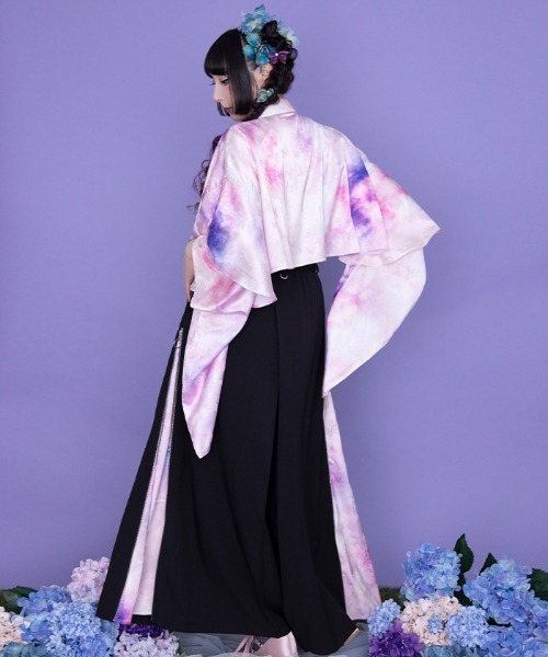 REZEN(リゼン)の「紫陽花×蝶JQ袴パンツ(その他パンツ・メンズ・ブルーパープル/ライトグレー/ピンク・SMALL/MEDIUM/LARGE)」の15枚目の写真