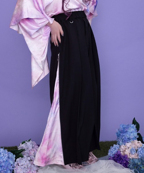 REZEN(リゼン)の「紫陽花×蝶JQ袴パンツ(その他パンツ・メンズ・ブルーパープル/ライトグレー/ピンク・SMALL/MEDIUM/LARGE)」の16枚目の写真