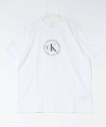 Calvin Klein(�J���o���E�N���C��)�́yCalvin Klein�zSS 30s WHSL CK WORD CIRCLE GRAPH LV14RE816G(T�V���c/�J�b�g�\�[)
