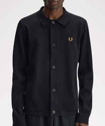 FRED PERRY | 【先行予約受付中】Knitted Overshirt／ニットオーバーシャツ(カーディガン/ボレロ)