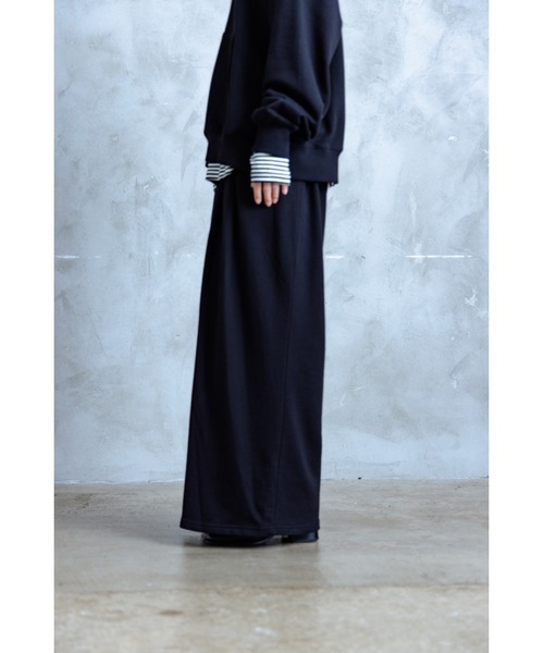 TAMYU(タミュー)の「TAMYU - Morse Button Sweat Pants / モールスボタンスウェットパンツ(スウェットパンツ・メンズ・ブルーグレー/ブラック・SMALL/FREE)」の9枚目の写真