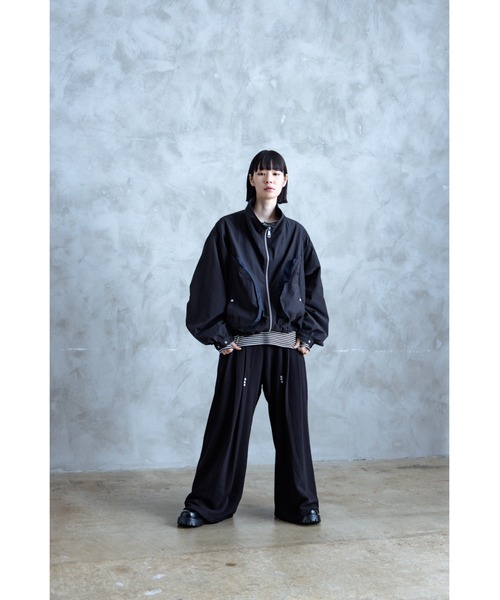 TAMYU(タミュー)の「TAMYU - Morse Button Sweat Pants / モールスボタンスウェットパンツ(スウェットパンツ・メンズ・ブルーグレー/ブラック・SMALL/FREE)」の15枚目の写真