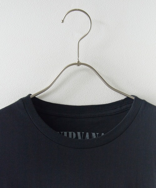 NIRVANA(ニルヴァーナ)の「NIRVANA/ニルヴァーナ UNISEX T-SHIRT: ANGELIC クルーネック 半袖Tシャツ バンドT ストリート ロック メンズ レディース 2026年 夏 夏服(Tシャツ/カットソー・メンズ・ブラック/ブラック系2・S/M/L/XL)」の11枚目の写真