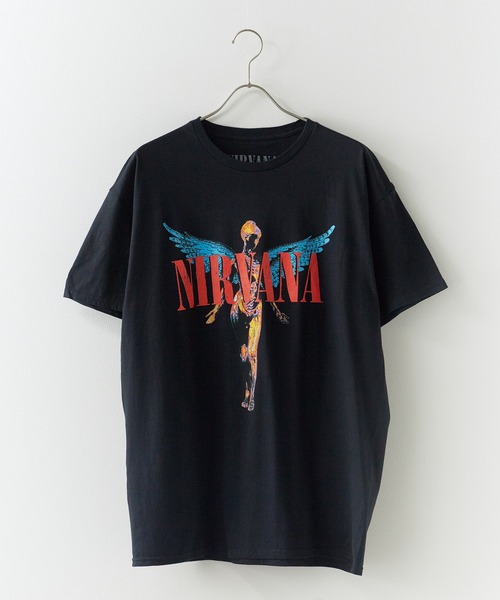 NIRVANA(ニルヴァーナ)の「NIRVANA/ニルヴァーナ UNISEX T-SHIRT: ANGELIC クルーネック 半袖Tシャツ バンドT ストリート ロック メンズ レディース 2026年 夏 夏服(Tシャツ/カットソー・メンズ・ブラック/ブラック系2・S/M/L/XL)」の19枚目の写真