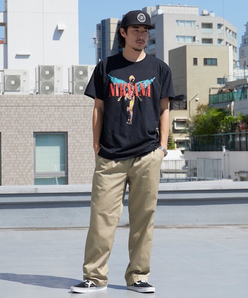 NIRVANA(ニルヴァーナ)の「NIRVANA/ニルヴァーナ UNISEX T-SHIRT: ANGELIC クルーネック 半袖Tシャツ バンドT ストリート ロック メンズ レディース 2026年 夏 夏服(Tシャツ/カットソー・メンズ・ブラック/ブラック系2・S/M/L/XL)」の15枚目の写真