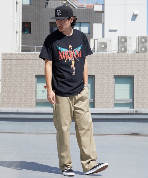 NIRVANA(ニルヴァーナ)の「NIRVANA/ニルヴァーナ UNISEX T-SHIRT: ANGELIC クルーネック 半袖Tシャツ バンドT ストリート ロック メンズ レディース 2026年 夏 夏服(Tシャツ/カットソー・メンズ・ブラック/ブラック系2・S/M/L/XL)」の14枚目の写真