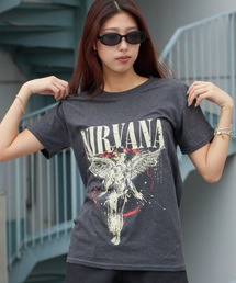 NIRVANA（ニルヴァーナ）の「NIRVANA UNISEX T-SHIRT: ANGELIC クルーネック 半袖Tシャツ バンドT ストリート ロック メンズ レディース 2026年 夏 夏服（Tシャツ/カットソー）」
