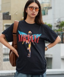 NIRVANA（ニルヴァーナ）の「NIRVANA/ニルヴァーナ  UNISEX T-SHIRT: ANGELIC クルーネック 半袖Tシャツ バンドT ストリート ロック メンズ レディース 2026年 夏 夏服（Tシャツ/カットソー）」