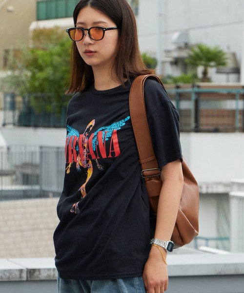 NIRVANA(ニルヴァーナ)の「NIRVANA/ニルヴァーナ UNISEX T-SHIRT: ANGELIC クルーネック 半袖Tシャツ バンドT ストリート ロック メンズ レディース 2026年 夏 夏服(Tシャツ/カットソー・メンズ・ブラック/ブラック系2・S/M/L/XL)」の22枚目の写真
