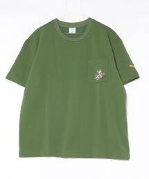 《PUMA》ESS ELEVATED MX ベビーテリー ポケット 半袖 Tシャツ