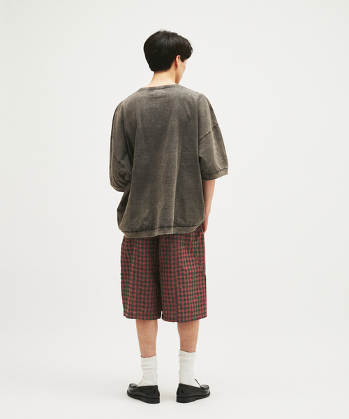 JOURNAL STANDARD(ジャーナルスタンダード)の「チェック ワーク クォーター パンツ(その他パンツ・メンズ・ネイビー/ピンク/ブラウン系その他・MEDIUM/LARGE)」の9枚目の写真