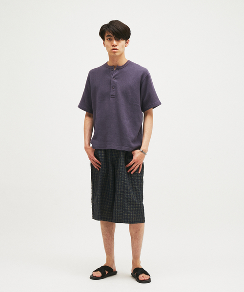 JOURNAL STANDARD(ジャーナルスタンダード)の「チェック ワーク クォーター パンツ(その他パンツ・メンズ・ネイビー/ピンク/ブラウン系その他・MEDIUM/LARGE)」の16枚目の写真