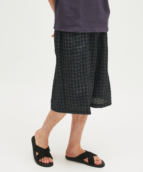 JOURNAL STANDARD(ジャーナルスタンダード)の「チェック ワーク クォーター パンツ(その他パンツ・メンズ・ネイビー/ピンク/ブラウン系その他・MEDIUM/LARGE)」の19枚目の写真