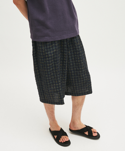 JOURNAL STANDARD(ジャーナルスタンダード)の「チェック ワーク クォーター パンツ(その他パンツ・メンズ・ネイビー/ピンク/ブラウン系その他・MEDIUM/LARGE)」の20枚目の写真