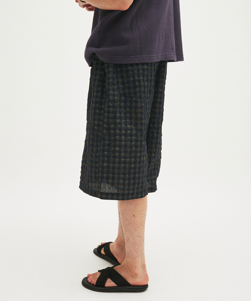 JOURNAL STANDARD(ジャーナルスタンダード)の「チェック ワーク クォーター パンツ(その他パンツ・メンズ・ネイビー/ピンク/ブラウン系その他・MEDIUM/LARGE)」の21枚目の写真