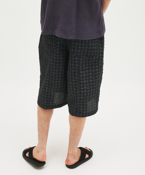 JOURNAL STANDARD(ジャーナルスタンダード)の「チェック ワーク クォーター パンツ(その他パンツ・メンズ・ネイビー/ピンク/ブラウン系その他・MEDIUM/LARGE)」の22枚目の写真