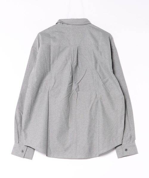 coca(coca)(コカ)の「オックスボタンダウンシャツ(シャツ/ブラウス・メンズ・B/ライトブルー/ブラック/A・L/M/XL)」の5枚目の写真