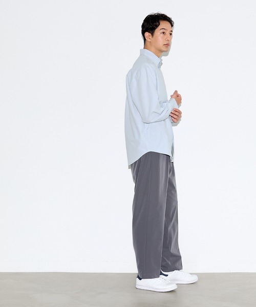 coca(coca)(コカ)の「オックスボタンダウンシャツ(シャツ/ブラウス・メンズ・B/ライトブルー/ブラック/A・L/M/XL)」の19枚目の写真