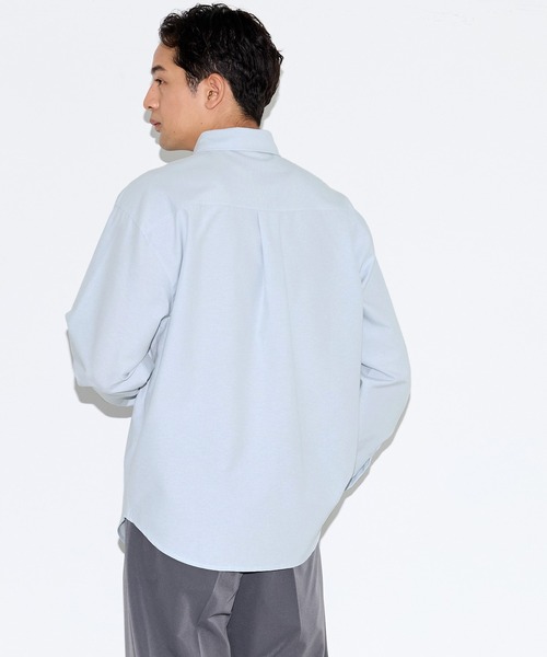 coca(coca)(コカ)の「オックスボタンダウンシャツ(シャツ/ブラウス・メンズ・B/ライトブルー/ブラック/A・L/M/XL)」の20枚目の写真