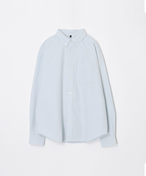 coca(coca)(コカ)の「オックスボタンダウンシャツ(シャツ/ブラウス・メンズ・B/ライトブルー/ブラック/A・L/M/XL)」の16枚目の写真