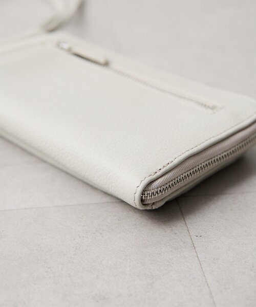 Whim Gazette(ウィムガゼット)の「【Hoaw.】スマホウォレットショルダー縦型(ショルダーバッグ・レディース・ブラック/ライトグレー/シルバー・FREE)」の15枚目の写真