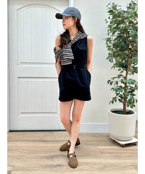 LILY BROWN（リリーブラウン）の「エンブロイダリーキャップ（キャップ・レディース・チャコールグレー/ネイビー/ワインレッド・F）」の15枚目の写真