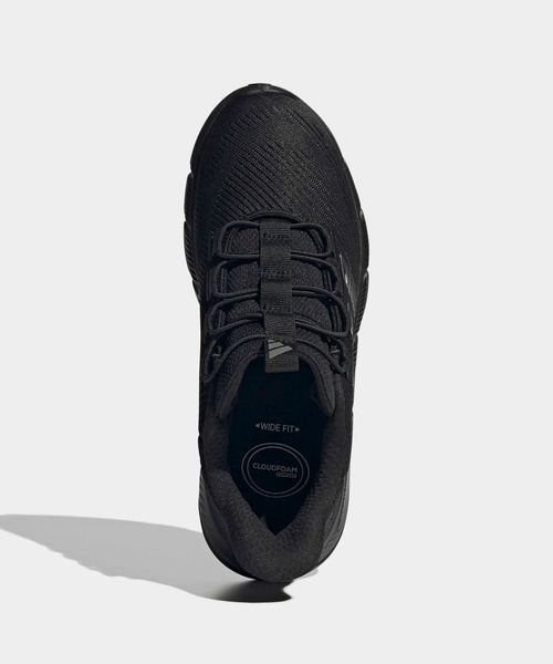 adidas(アディダス)の「CLOUDFOAM フレックス ラピッドフィット / CLOUDFOAM FLEX RAPIDFIT / アディダス adidas(スニーカー・レディース・ブラック×ブラック・22.0cm/22.5cm/23.0cm/23.5cm/24.0cm/24.5cm/25.0cm/25.5cm/26.0cm)」の2枚目の写真