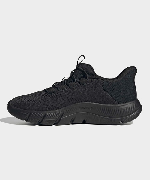 adidas(アディダス)の「CLOUDFOAM フレックス ラピッドフィット / CLOUDFOAM FLEX RAPIDFIT / アディダス adidas(スニーカー・レディース・ブラック×ブラック・22.0cm/22.5cm/23.0cm/23.5cm/24.0cm/24.5cm/25.0cm/25.5cm/26.0cm)」の4枚目の写真