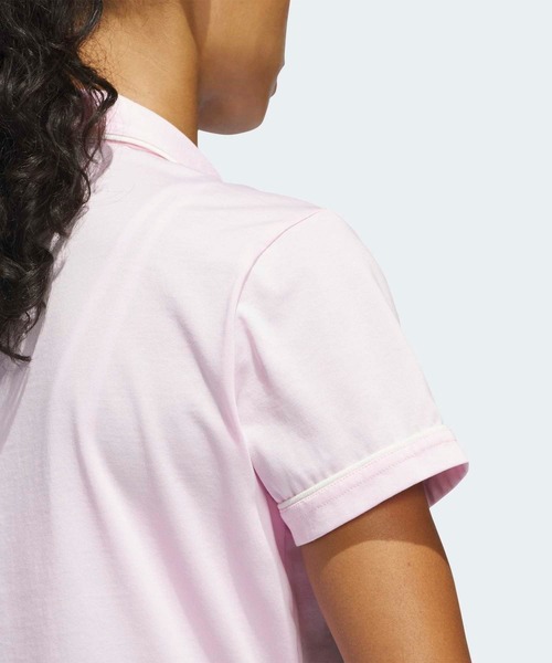 adidas(アディダス)の「オリジナルス ソリッド ポロ【adidas Golf/アディダスゴルフ】(ポロシャツ・レディース・ピンク・X-LARGE/LARGE/MEDIUM/SMALL/X-SMALL)」の4枚目の写真
