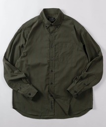 【71】【LYLE & SCOTT/ライル&スコット】カーボンピーチ ボタンダウン シャツ/ロゴ刺繍/無地/チェック/ストライプ/ソフトタッチ/起毛/ユニセックス/レディース/メンズ