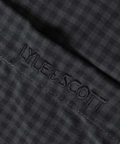 LYLE&SCOTT（ライルアンドスコット）の「【71】【LYLE & SCOTT/ライル&スコット】カーボンピーチ ボタンダウン シャツ/ロゴ刺繍/無地/チェック/ストライプ/ソフトタッチ/起毛/ユニセックス/レディース/メンズ（シャツ/ブラウス・メンズ・チャコールグレー/ワイン/カーキ系/マスタード/カーキ/ブラック・XL/L/M）」の16枚目の写真