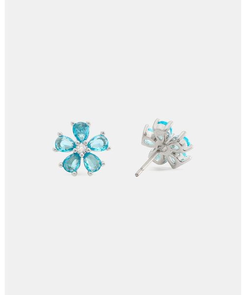 kate spade new york（ケイトスペード ニューヨーク）の「ユーアー ア ジェム フラワー ピアス（ピアス（両耳用）・レディース・ブルー・ONESIZE）」の3枚目の写真