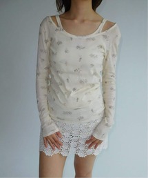 EDIT. FOR LULU | miller*lulu シアーツイントップス(Tシャツ/カットソー)