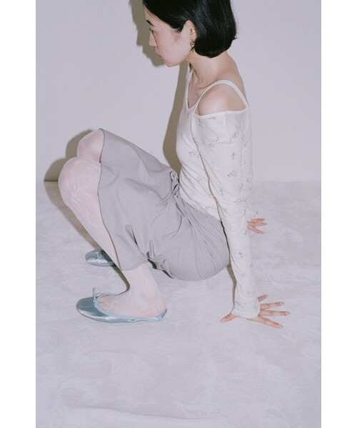EDIT. FOR LULU(エディットフォールル)の「miller*lulu シアーツイントップス(Tシャツ/カットソー・レディース・アイボリー・FREE)」の7枚目の写真