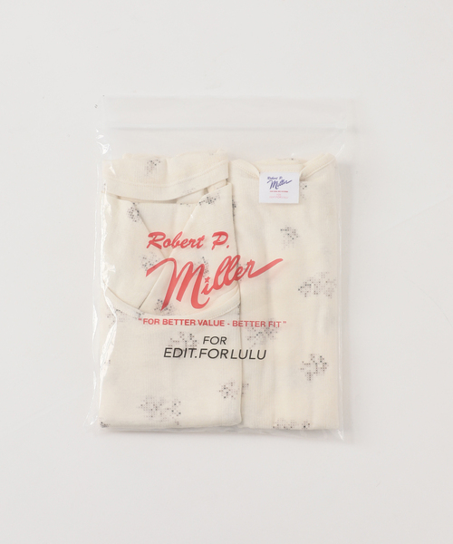 EDIT. FOR LULU(エディットフォールル)の「miller*lulu シアーツイントップス(Tシャツ/カットソー・レディース・アイボリー・FREE)」の12枚目の写真