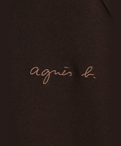 agnes b.(アニエスベー)の「メンズ ロゴ 刺繍 コットン ブルゾン "Senga"(ブルゾン・メンズ・ブラウン系その他・1/2/3)」の8枚目の写真