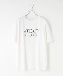 LOWRYS FARM | レースロゴプリントT 1063342(Tシャツ/カットソー)