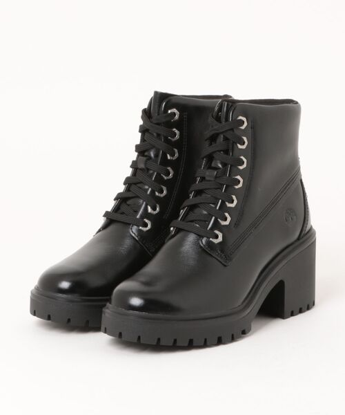 Timberland（ティンバーランド）の「《Timberland》MID LACE BOOT（ブーツ・レディース・ブラック/イエロー系その他・US5.5/US6/US6.5/US7/US7.5/US8）」の2枚目の写真