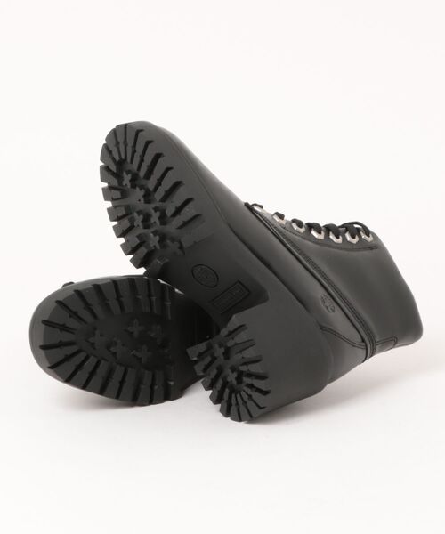 Timberland（ティンバーランド）の「《Timberland》MID LACE BOOT（ブーツ・レディース・ブラック/イエロー系その他・US5.5/US6/US6.5/US7/US7.5/US8）」の4枚目の写真