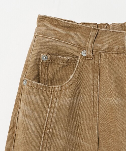 CITEN（シテン）の「＜CITEN＞カラーデニムコクーンパンツ ベージュ（デニムパンツ・レディース・ベージュ・M/S）」の11枚目の写真